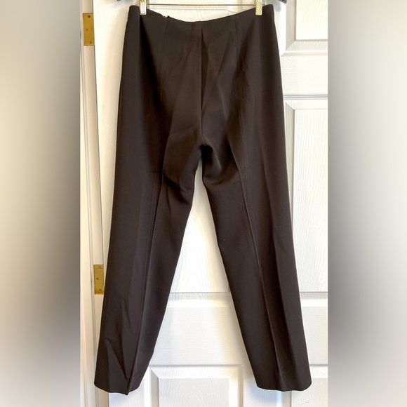 3-piece Henri Bendel 90’ Wool LONGLINE CLASSIC COAT suit set Espresso women 14 - Picture 11 of 16